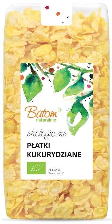 Płatki kukurydziane Ekologiczne Bio 500 g Batom sklep zielonaesencja pl