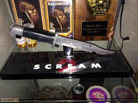 Scream 2 Rubber Stunt Knife original movie prop