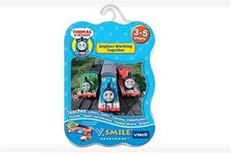 Vtech V Smile Thomas The Tank Engines Working Together Toys And Games