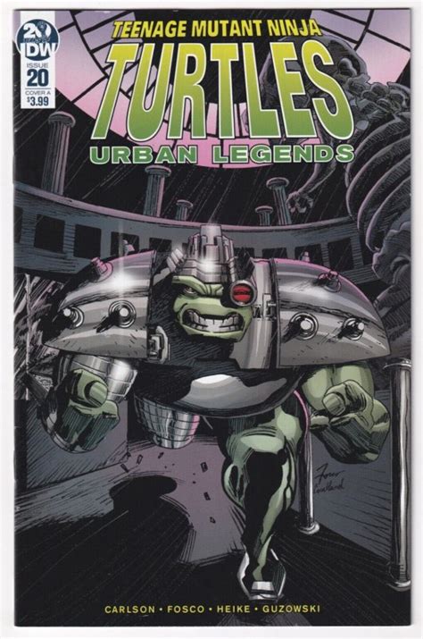 Teenage Mutant Ninja Turtles Urban Legends 20 A December 2019 Idw