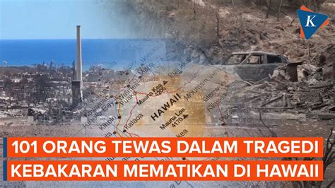 Jumlah Korban Tewas Kebakaran Hawaii Lewati Orang Kamar Mayat