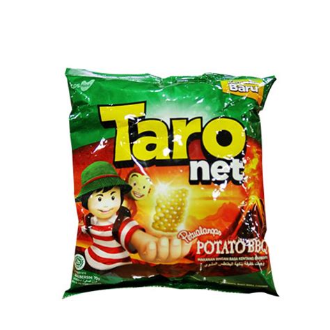 TARO印尼 海苔 燒烤風味餅乾 Net Seaweed Potato Barbeque 70g 65g 蝦皮購物