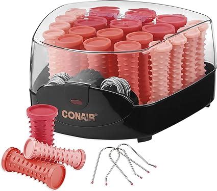 Conair Compact Multi Size Hot Rollers Coral 20 Piece Assortment Amazon Ca Beauty
