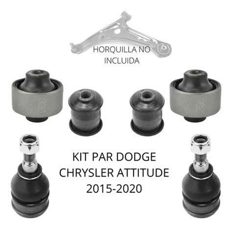 Kit Bujes Y Par Rotulas Para Dodge Chrysler Attitude 15 20 Meses Sin