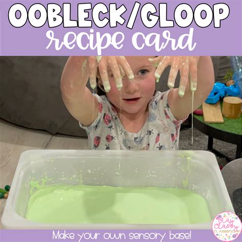 Oobleck Recipe For Classroom Bryont Blog