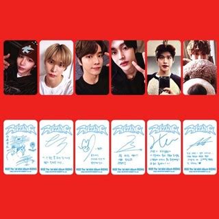 1 7pcs RIIZE RIIZING The 1st Mini Album Lomo Card Boom Boom Bass