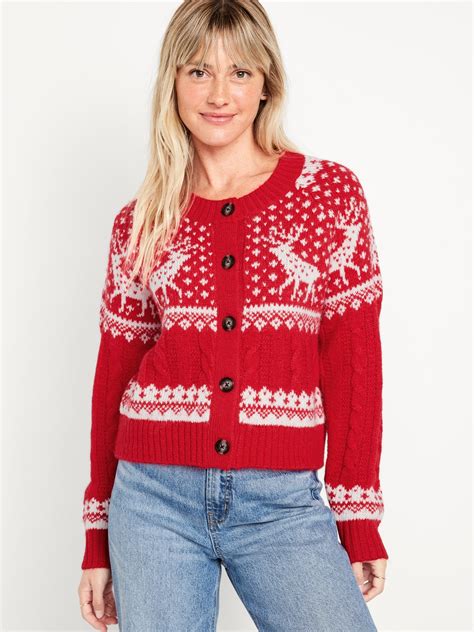 Fair Isle Cardigan Sweater Old Navy