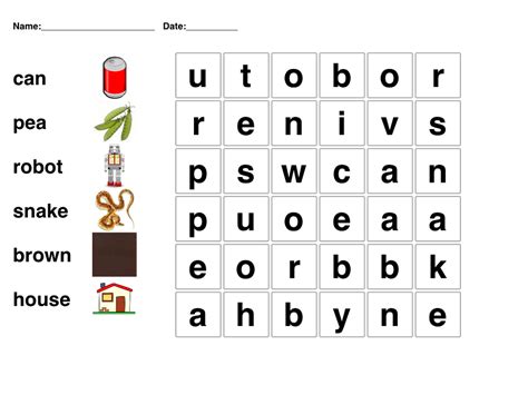 Simple Word Searches Printable Activity Shelter