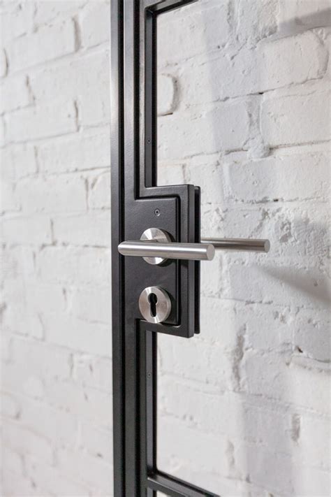 Vestibule Steel Door Detail Loft Door Industrial Door Best Bathroom