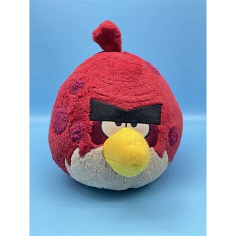 Angry Birds Terence 8 Stuffed Plush Red Large Spots Big - Etsy