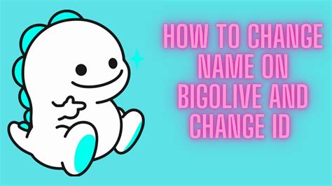 How To Change Name On Bigo Live And Change Id Bigo And Also Add Tags