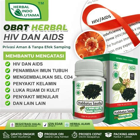 Jual Obat HIV AIDS Stadium 1 2 3 4 Paling Ampuh Mengembalikan Sel CD4