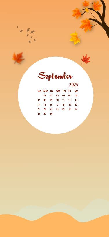 September 2025 Desktop Wallpaper Calendar - CalendarLabs