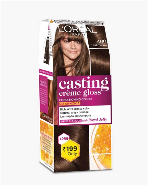 L Oreal Paris Casting Creme Gloss Ammonia Free Hair Colour Dark Brown