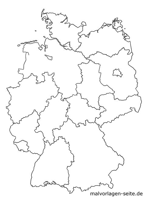 bundesländer deutschland karte leer zum ausdrucken ISRAEL KARTE