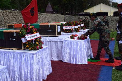 Poonch terror attack: Army personnel pay tribute to 5 fallen braves ...