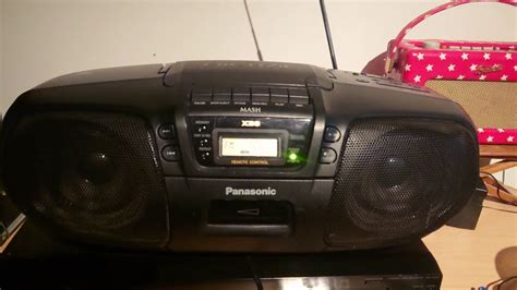 Panasonic RX DS25 Radio Cassette CD YouTube