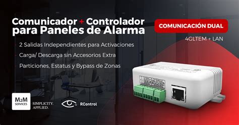 Comunicador Dual Lan Gltem G Entradas Y Salidas