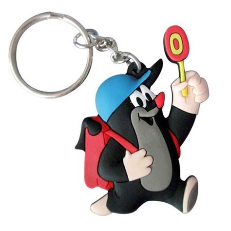 Penguin Rubber Keychain Dashing Promo Ltd Rubber Keychain Keychain