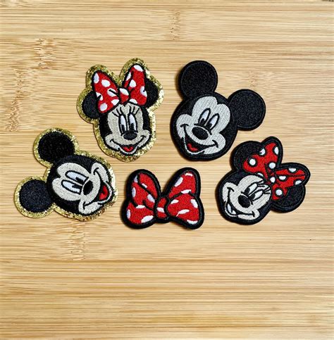 Disney Chenille Patches Decorative Patch Minnie Mouse Patches Mickey