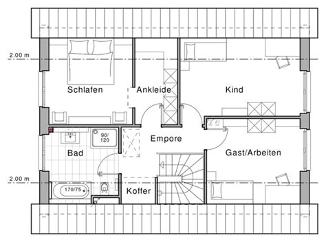 Grundriss Einfamilienhaus Grundriss Massivhaus