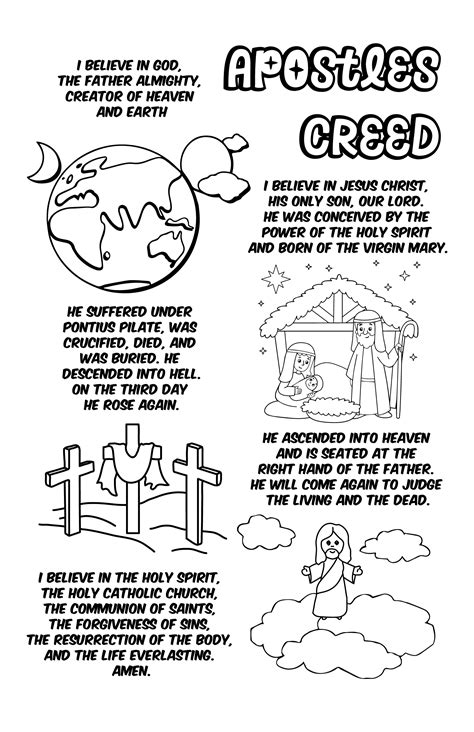 The Apostles Creed Printable