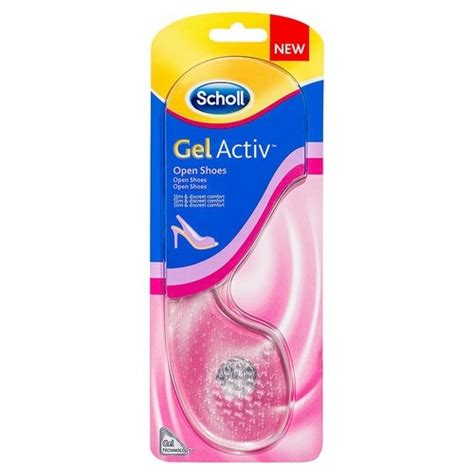 ГЕЛЕВЫЕ СТЕЛЬКИ SCHOLL GELACTIV OPEN SHOES (ДЛЯ ОТКРЫТОЙ ОБУВИ) купить ...