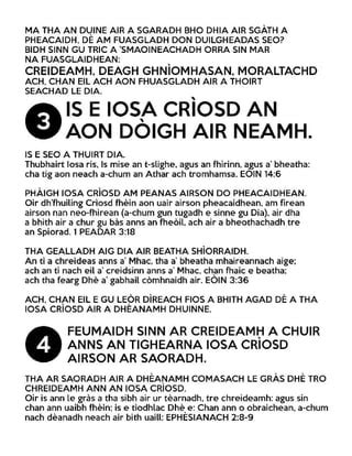 Scottish Gaelic Good Shepherd Gospel Tract Pdf