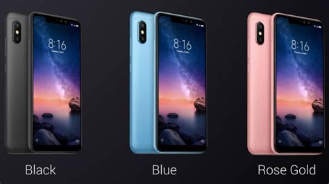 Xiaomi Redmi Note 6 Pro With Four Cameras, Display Notch Launched ...
