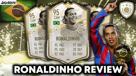 95 Icon Moments Ronaldinho Player Review Dinho Makes Fifa Fun Again