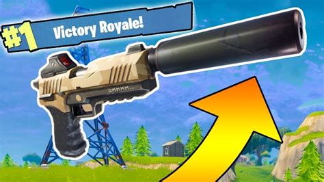 Fortnite NEW SILENCED PISTOL IS NASTY Kills Highlights YouTube