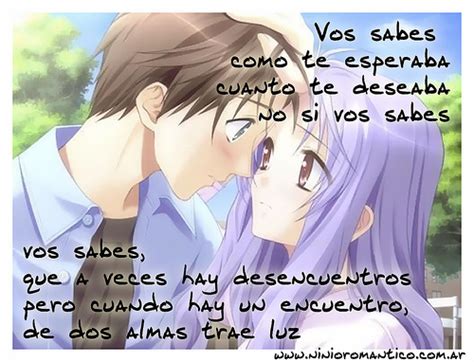 Im Genes De Anime Con Frases Rom Nticas Para Compartir Mil Recursos