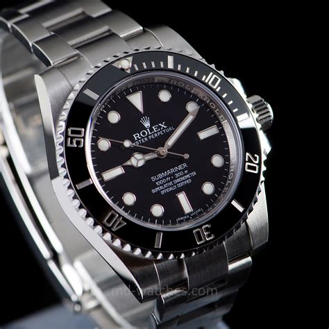 Rolex Submariner No Date Ceramic Ref Mm Md Watches