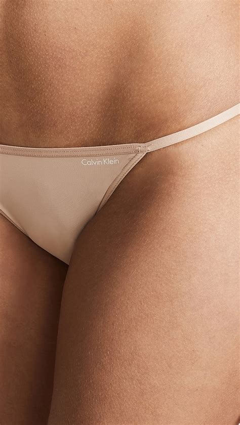 Calvin Klein Underwear Sleek String Bikini Panties Shopbop