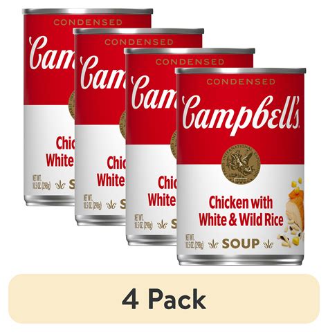 Pack Campbell S Condensed Chicken With White Wild Rice Soup