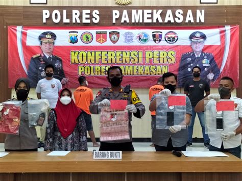 Peras Mantan Kades Dua Pelaku Di Pamekasan Terancam 9 Tahun Penjara