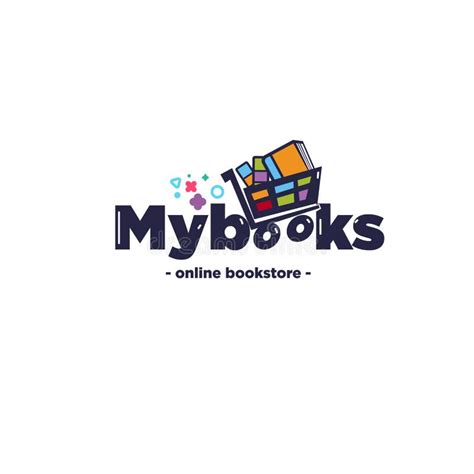 My Book Logo. Book Online Store Logo Template. Book Carts Stock ...