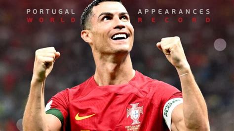 Cristiano Ronaldo bate récord de más partidos con una selección