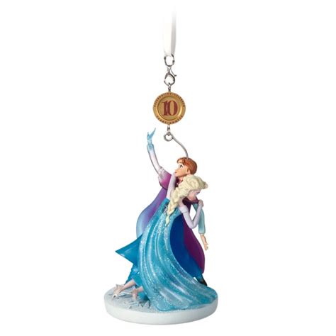 Frozen 10th Anniversary Legacy Sketchbook Ornament Limited Release Shopdisney