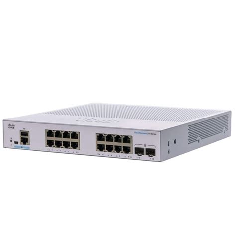 Cisco CBS250 16T 2G EU Smart Switch 16 Port Gigabit 10 100 1000 Mbps