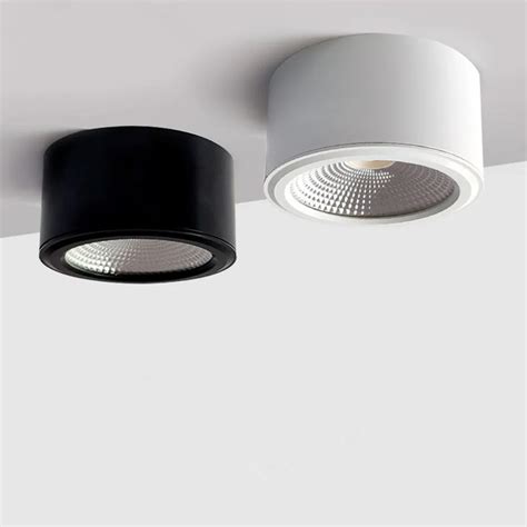 Plafonnier Black Body Dimmable W White Plafonnier Led Mont En