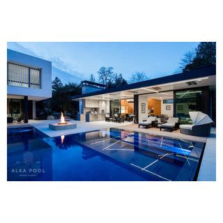 Colored Led Pool Lights Contemporary Pool Vancouver By Alka