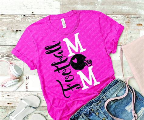 Football Mom Svg Football Mom Football Svg Svg Design Etsy