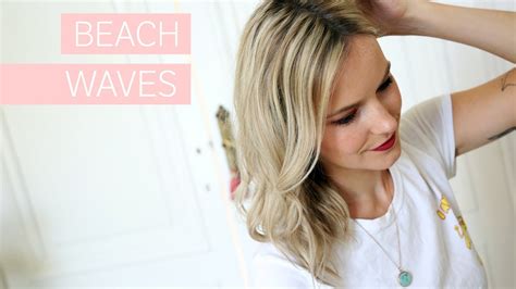 How To Messy Beach Waves Met De Krultang Youtube