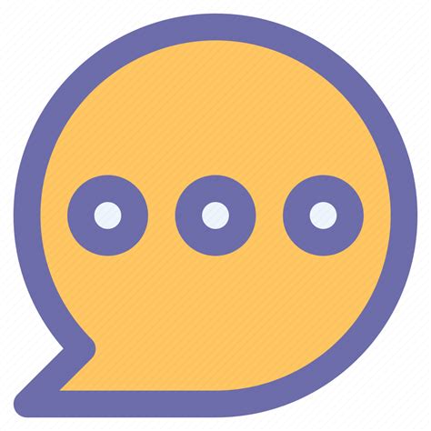 Bubble Chat Communication Conversation Message Icon Download On