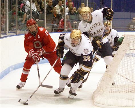 Irish And Lakers Battle To A 1 1 Tie Lake Superior Wins Shootout 1 0