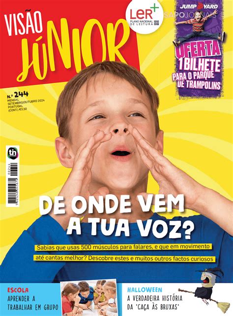 Visão Junior 1 set 2024 Jornais e Revistas SAPO pt Última hora