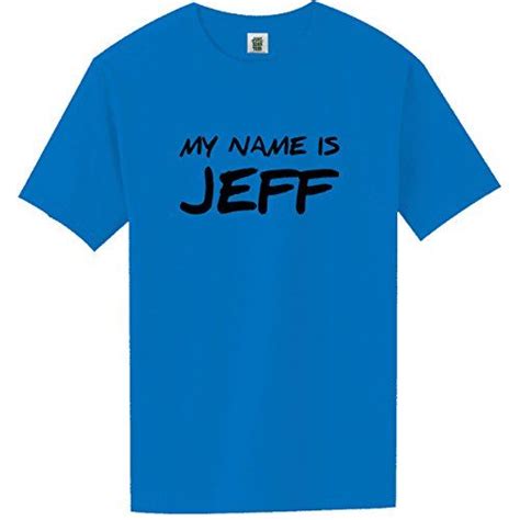 Youth My Name Is Jeff Neon T Shirt