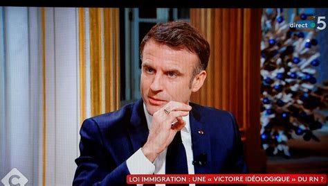 Loi Immigration Emmanuel Macron Assume Un Texte Utile Et Un