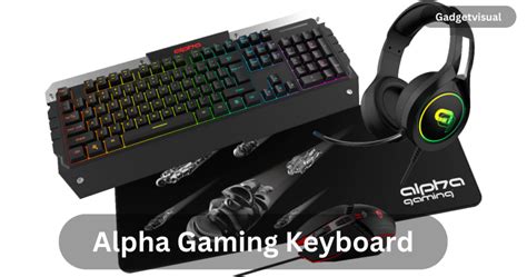 Master Your Game Dive Into Alpha Gaming Keyboard